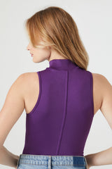 Seamless Mock Neck Bodysuit