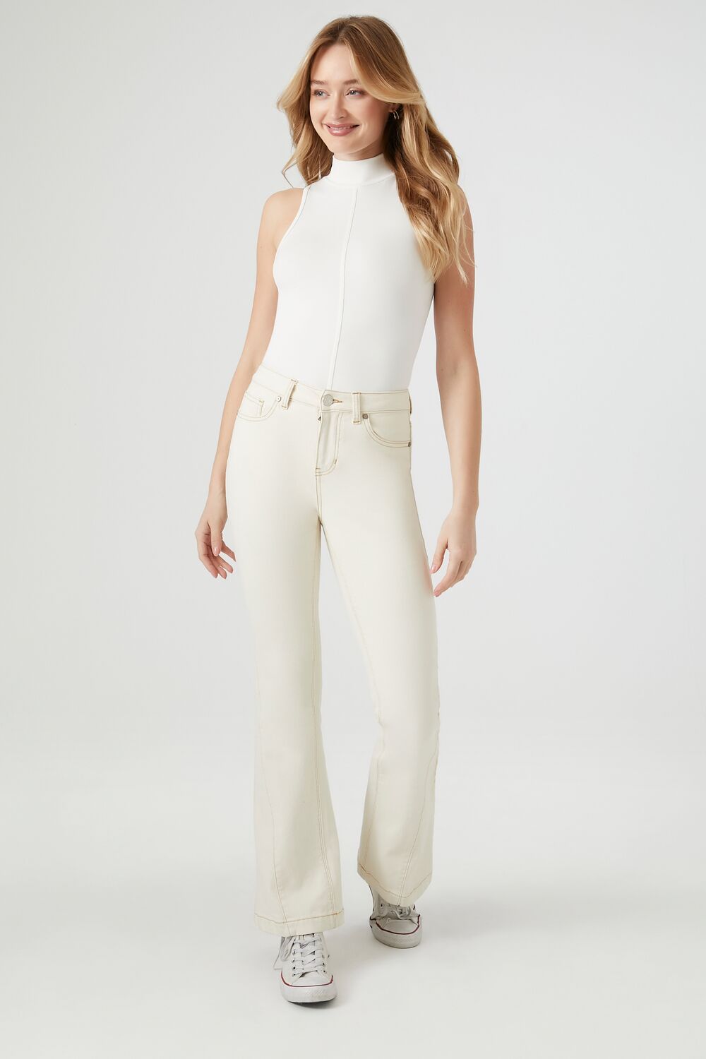 Seamless Mock Neck Bodysuit