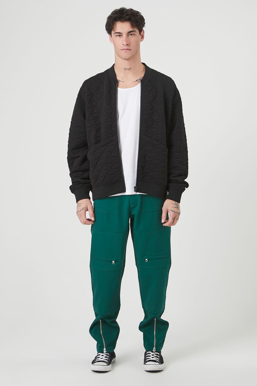 Slim-Fit Twill Cargo Pants