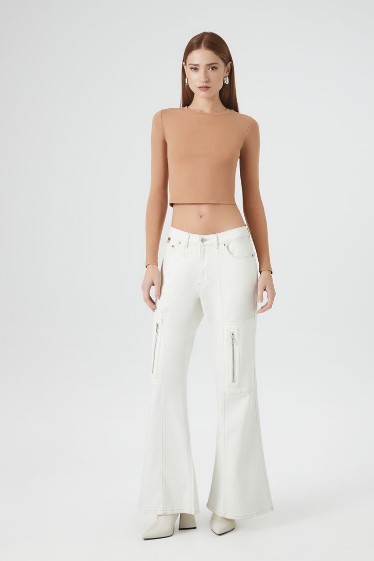 Ribbed Knit Crop Top