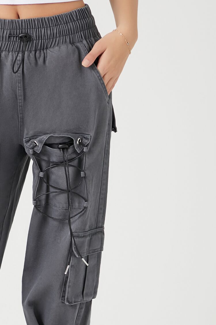 Lace-Up Toggle Joggers