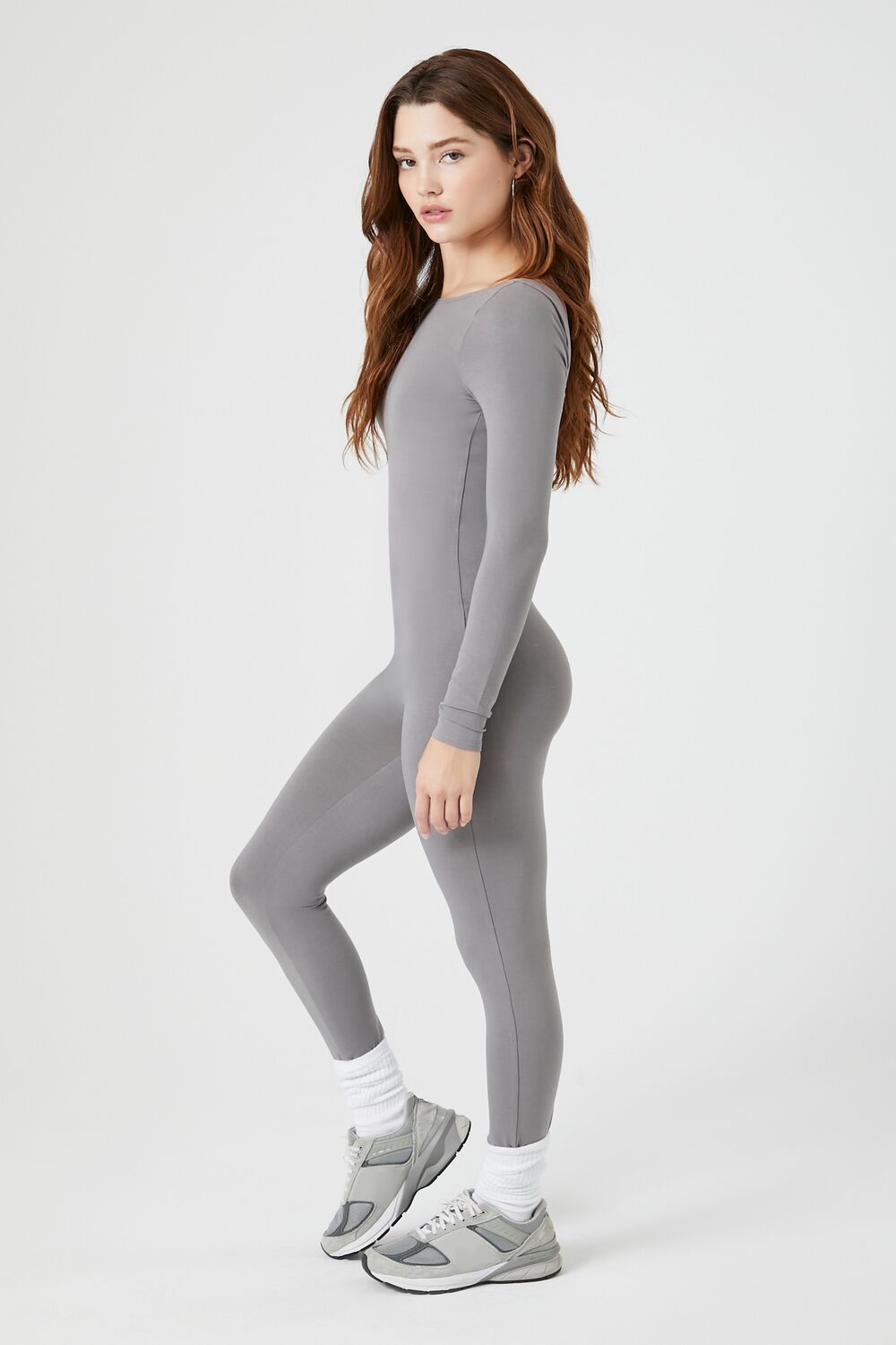 Fitted Open-Back Jumpsuit