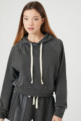 Reworked Fleece Raglan Hoodie