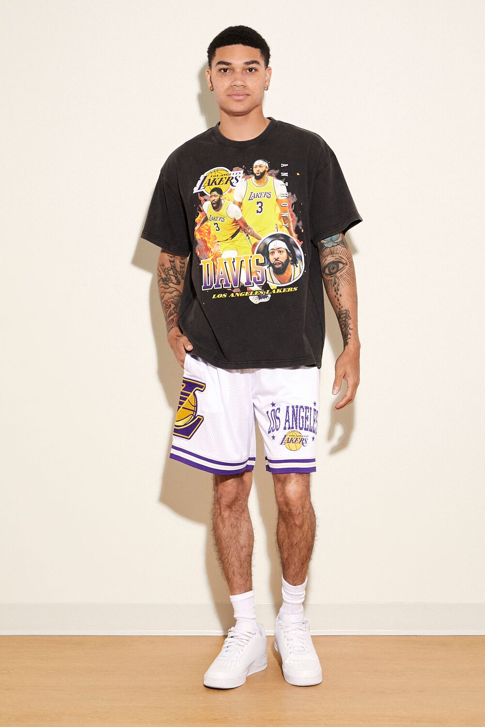 Unisex Los Angeles Lakers Basketball Shorts