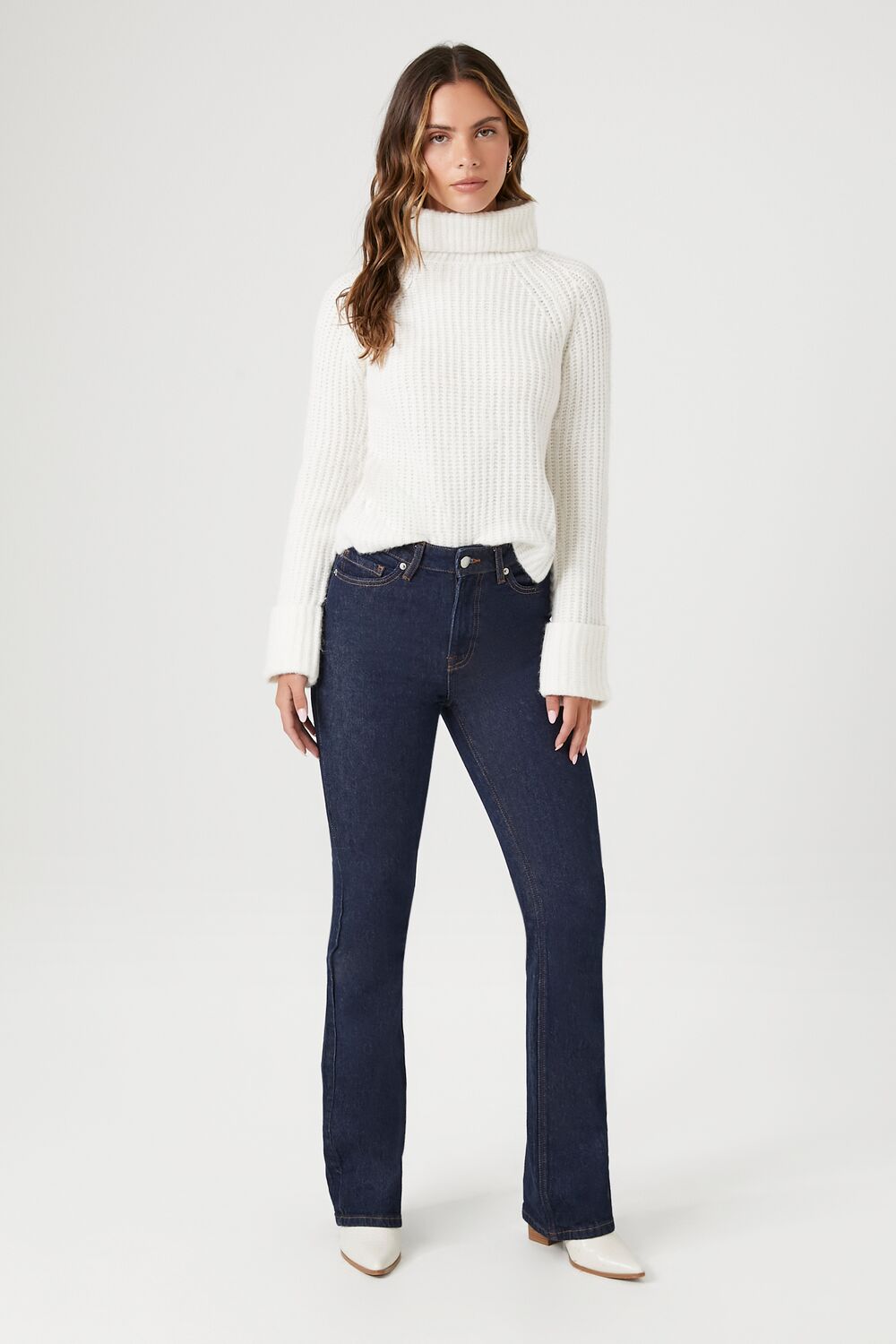 Ribbed Turtleneck Sweater