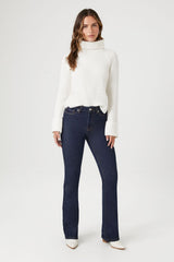 Ribbed Turtleneck Sweater