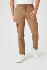 Drawstring Cargo Skinny Pants