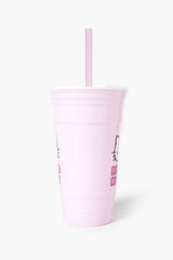 Hello Kitty Tumbler Lid & Straw Set