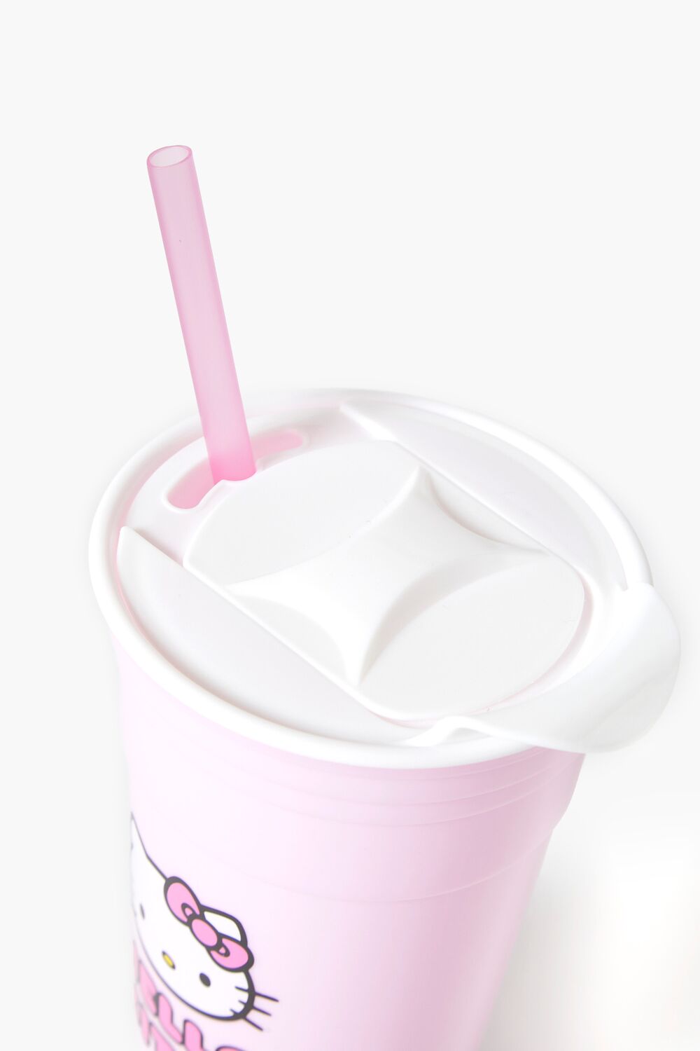 Hello Kitty Tumbler Lid & Straw Set