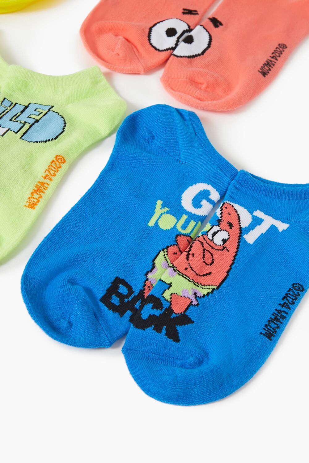 SpongeBob SquarePants Ankle Socks Set - 5 pack