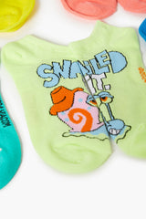 SpongeBob SquarePants Ankle Socks Set - 5 pack