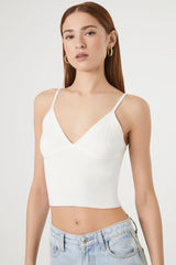 Sweater-Knit Ribbed Cami