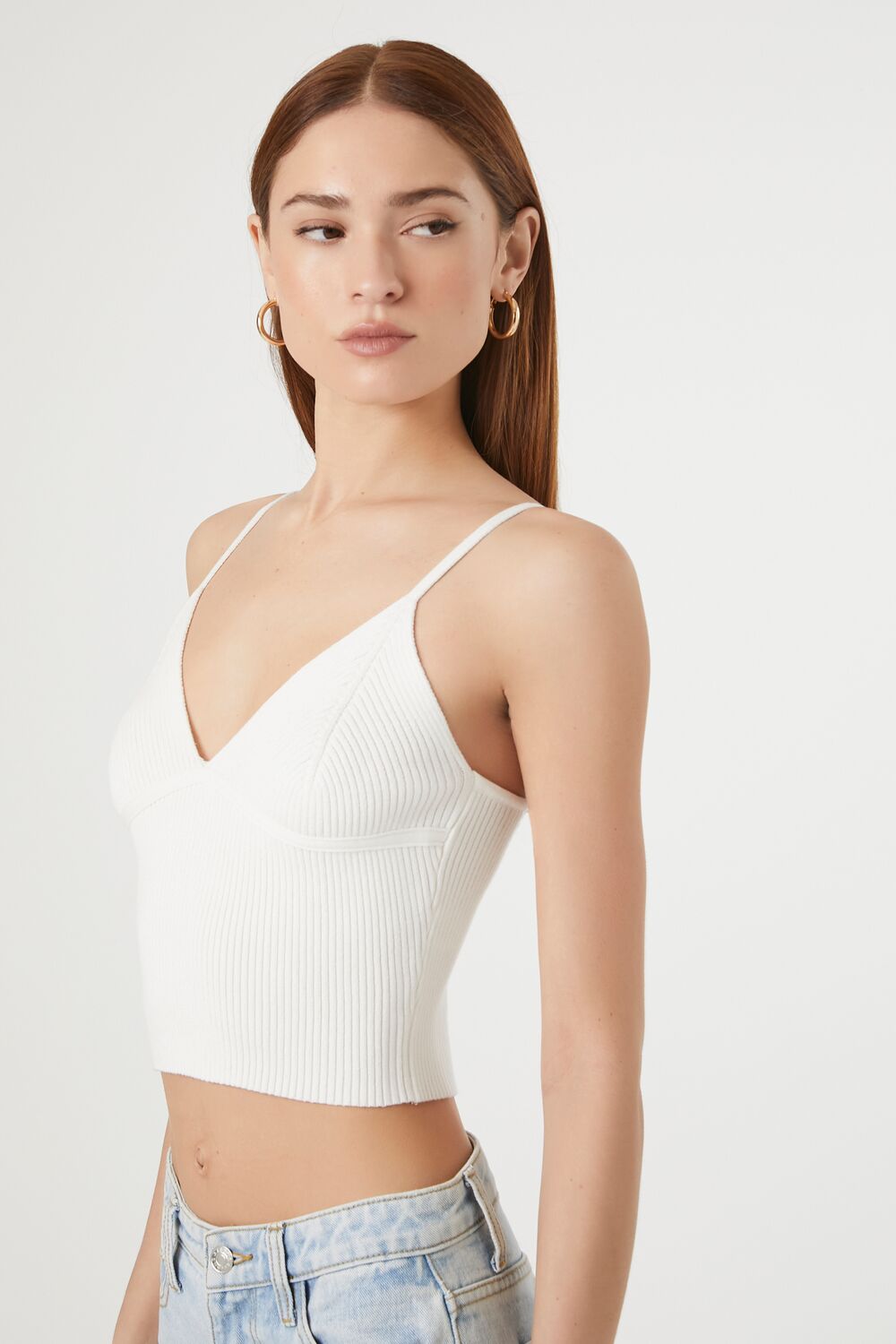 Sweater-Knit Ribbed Cami