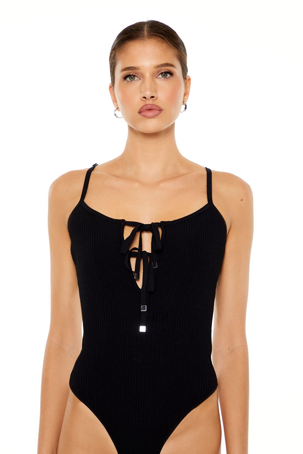 Sweater-Knit Cami Bodysuit