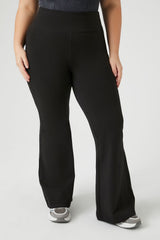 Plus Size High-Rise Flare Leggings
