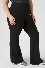 Plus Size High-Rise Flare Leggings