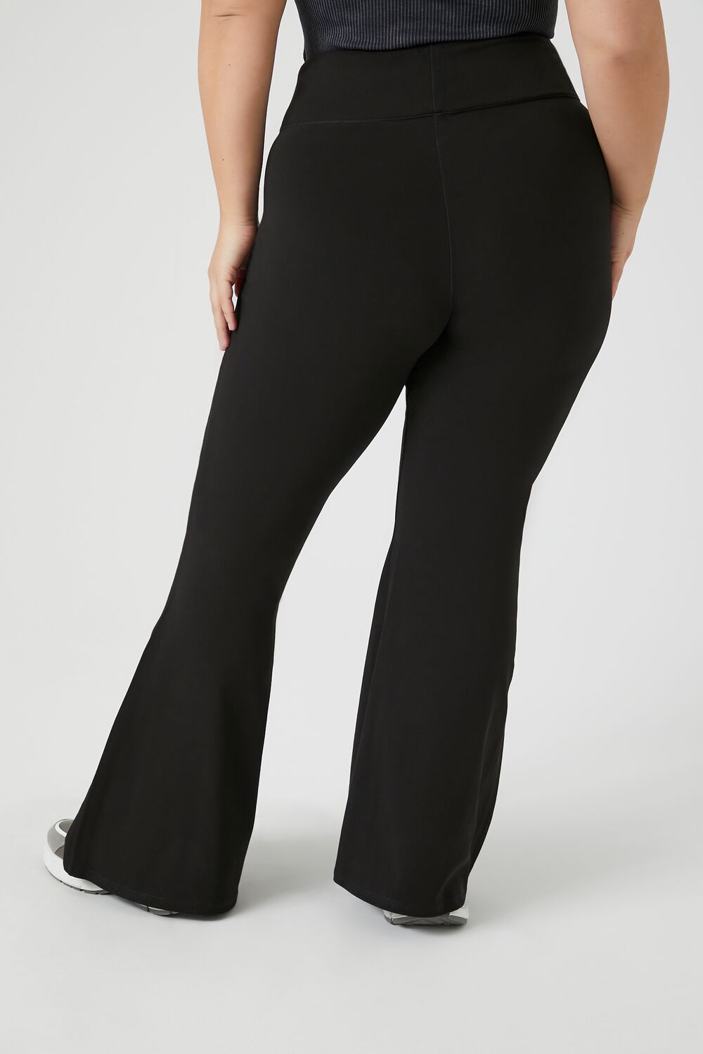 Plus Size High-Rise Flare Leggings