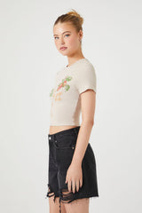 Farmers Market Graphic Baby Tee