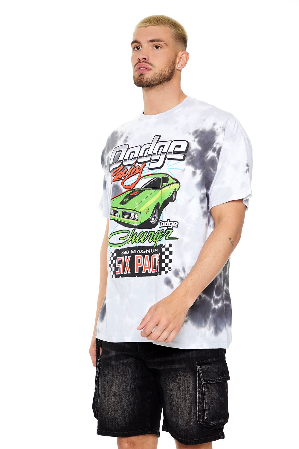 Tie-Dye Dodge Racing Graphic Tee