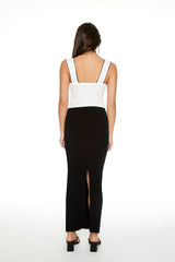 Sweater-Knit Maxi Skirt