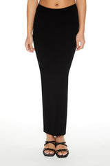 Sweater-Knit Maxi Skirt
