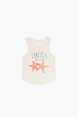 Girls Ibiza Fishnet Tank Top (Kids)