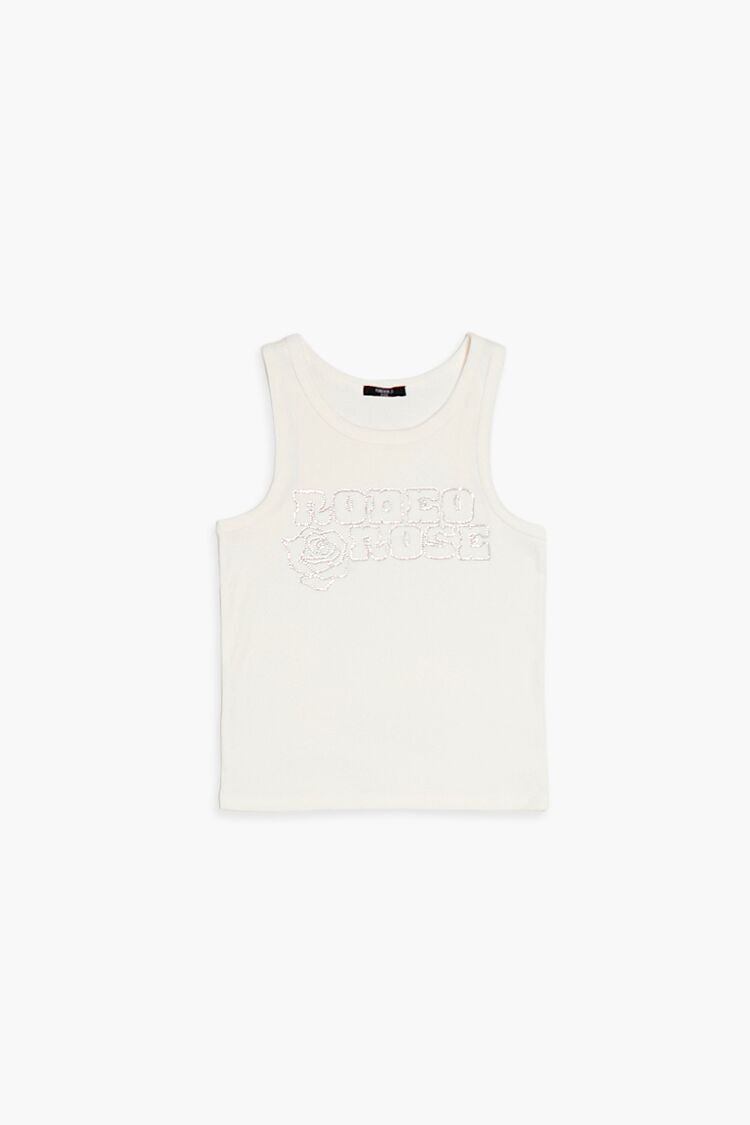 Girls Rodeo Rose Tank Top (Kids)