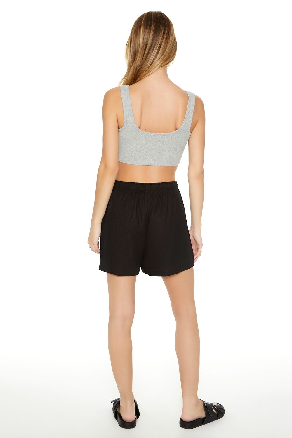 Drawstring Pull-On Shorts