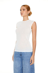 Sleeveless Jersey Top