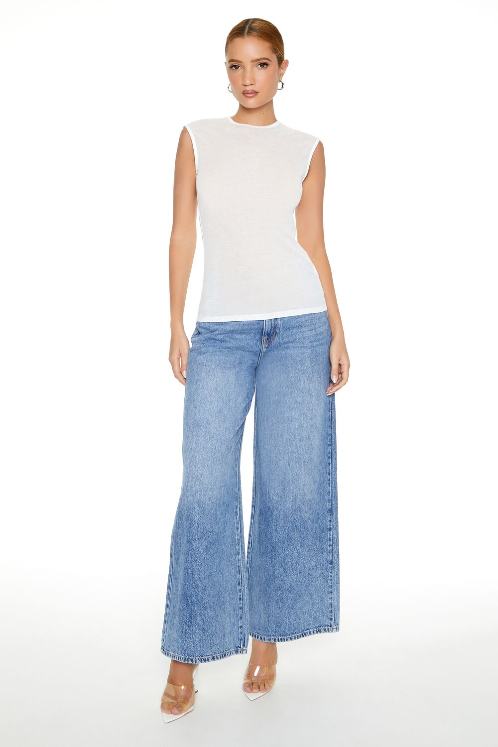 Sleeveless Jersey Top
