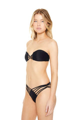 Strappy Bandeau Bikini Top