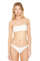 Crochet High-Rise Bikini Bottoms