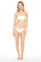 Crochet High-Rise Bikini Bottoms