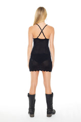 Crisscross Mini Sweater Dress