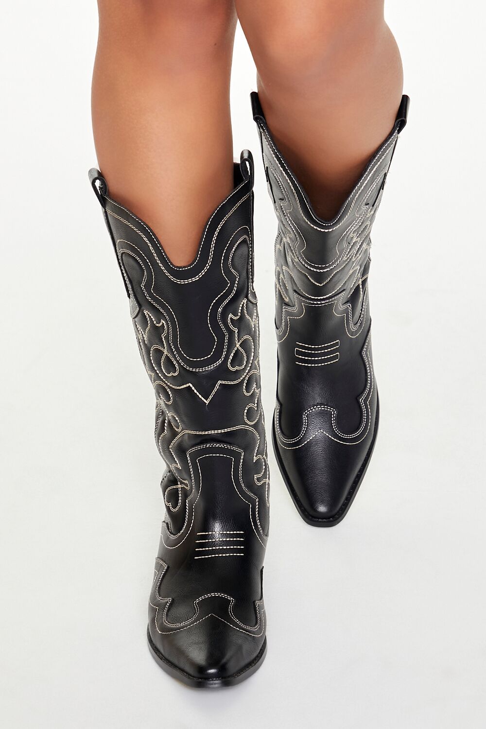 Embroidered Western Cowboy Boots