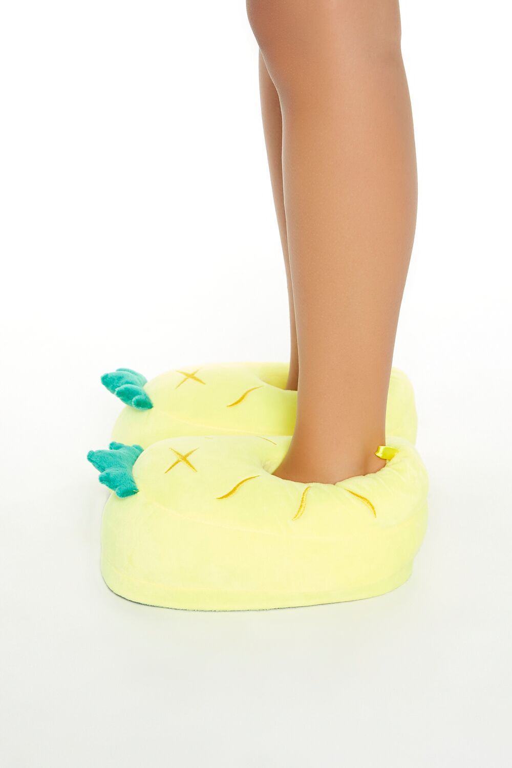 Plush Pineapple House Slippers