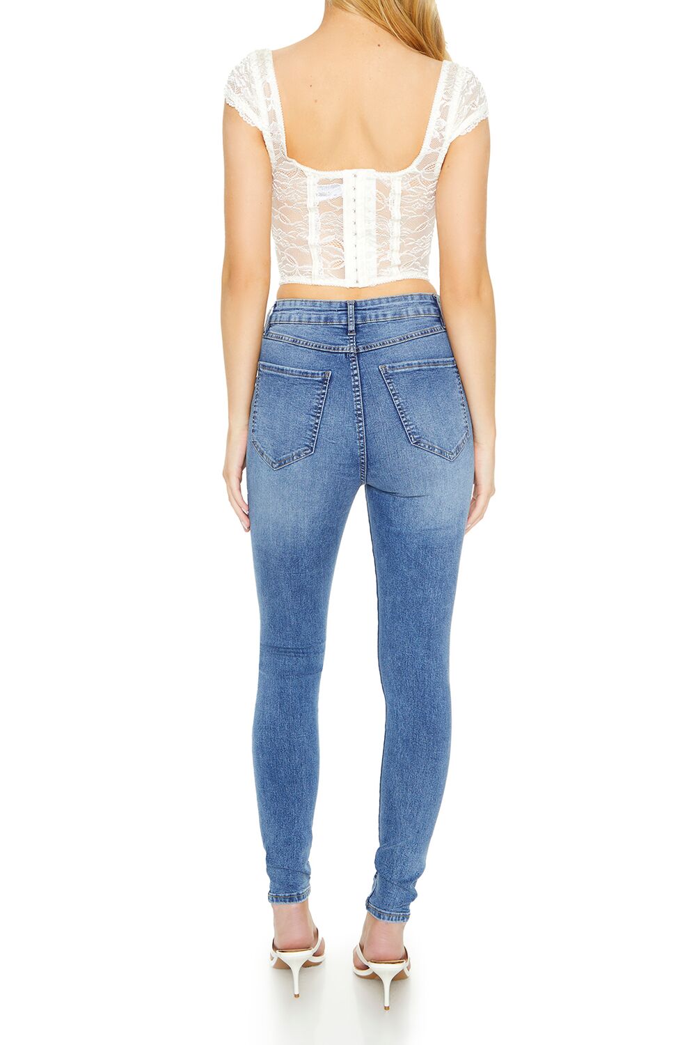 High-Rise Skinny Jeans