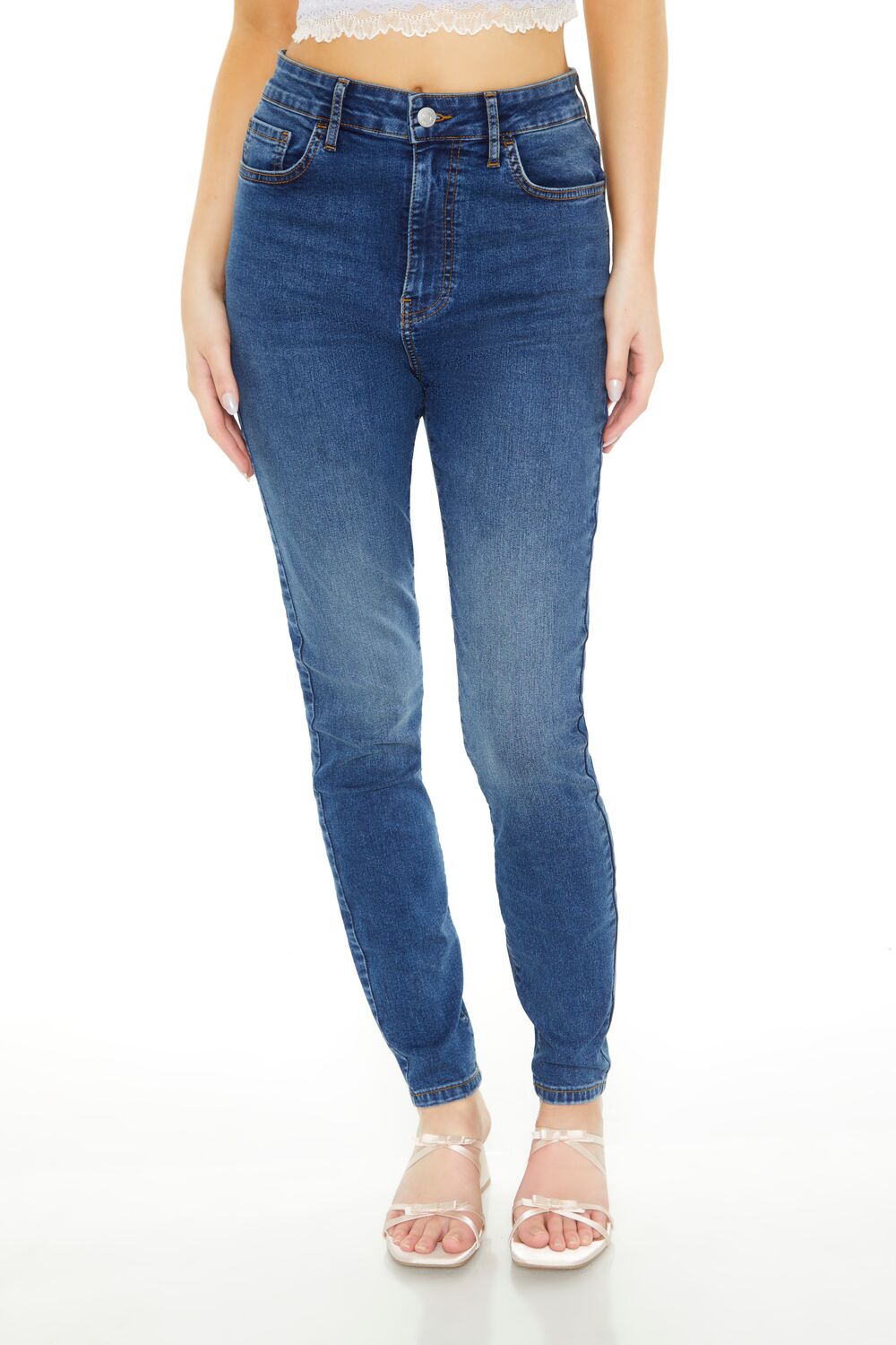 High-Rise Skinny Jeans