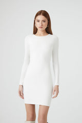 Ribbed Knit Bodycon Mini Dress