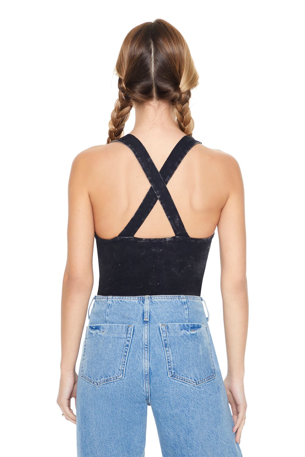 Crisscross Tank Bodysuit