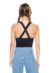 Crisscross Tank Bodysuit