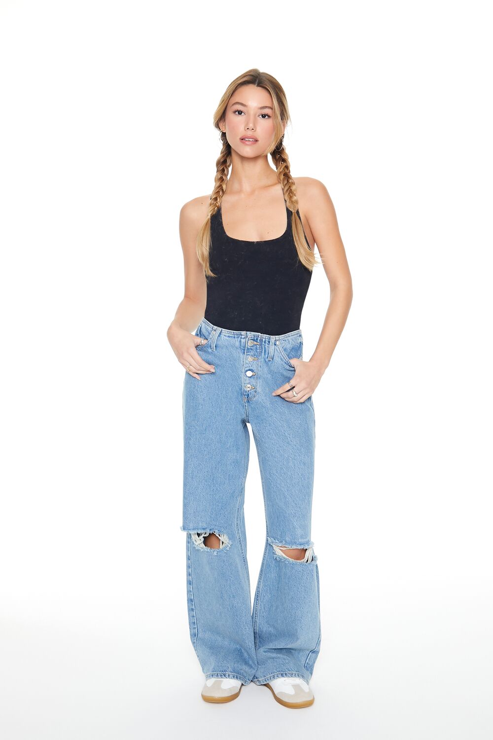 Crisscross Tank Bodysuit