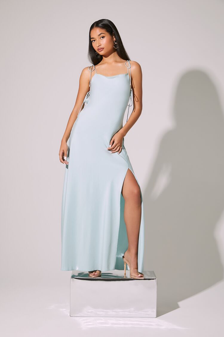 Tie-Strap Cami Maxi Dress