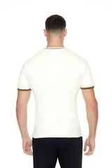 Sweater-Knit Ringer Tee