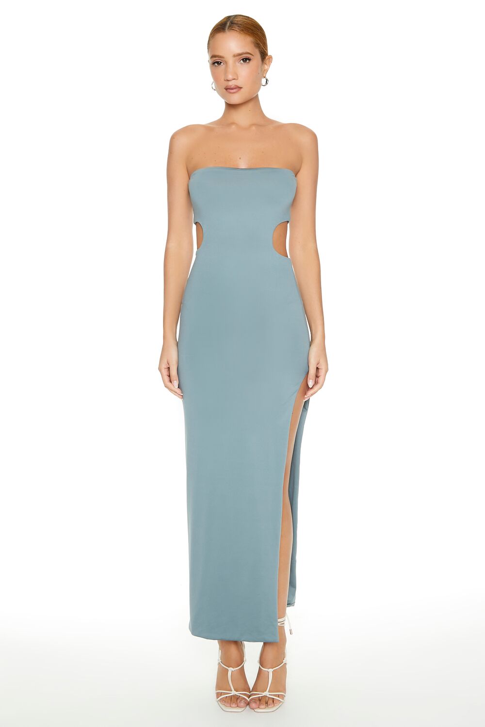 Sculpt Cutout Tube Maxi Dress
