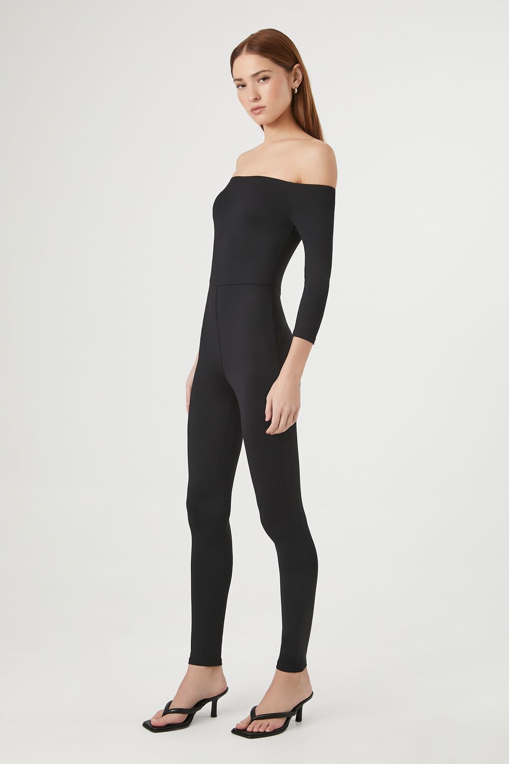 Contour Off-the-Shoulder Jumpsuit