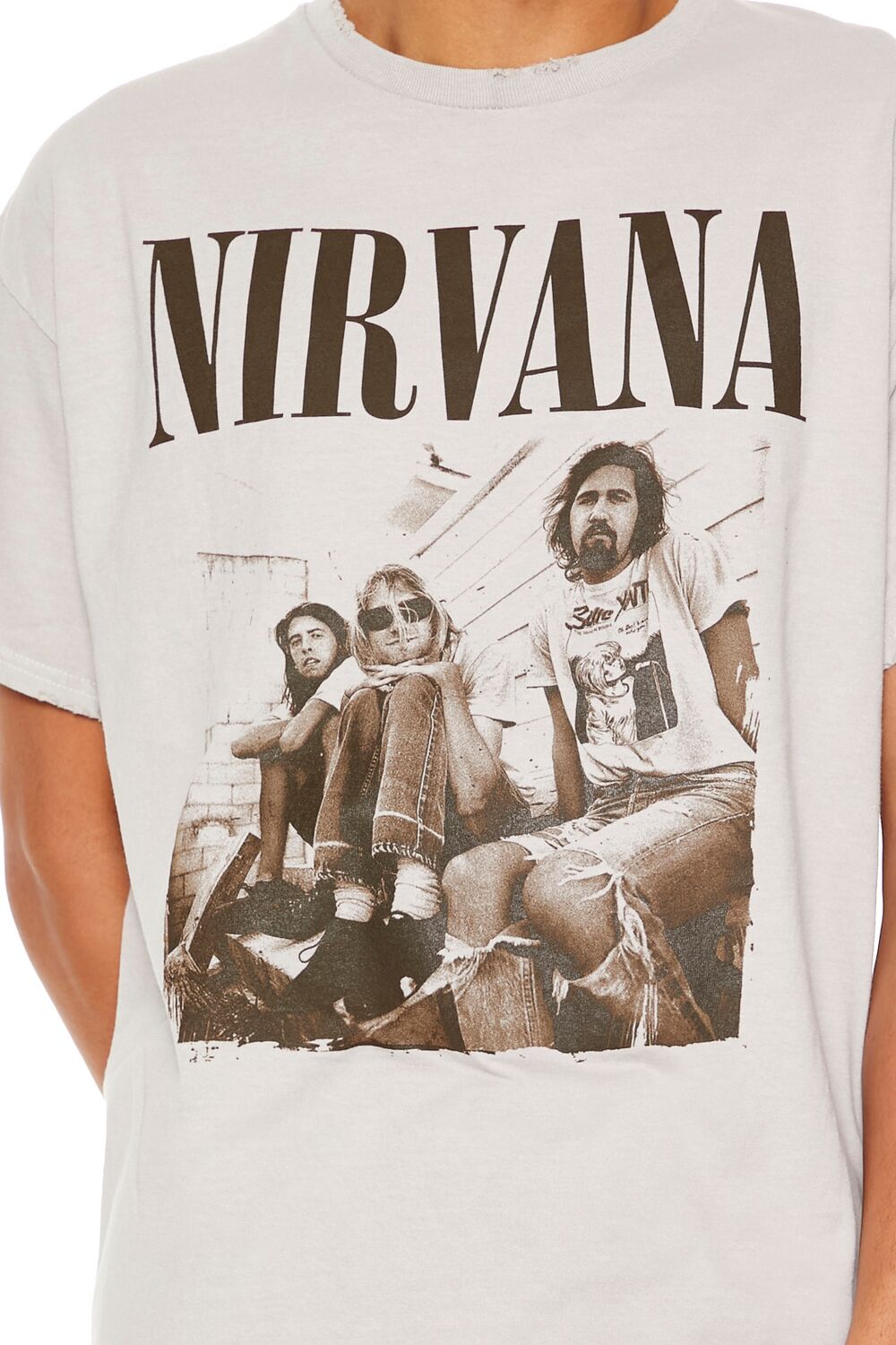 Distressed Nirvana Graphic Tee