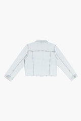 Girls Denim Trucker Jacket (Kids)