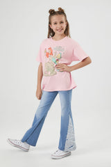 Girls The Little Mermaid Tee (Kids)