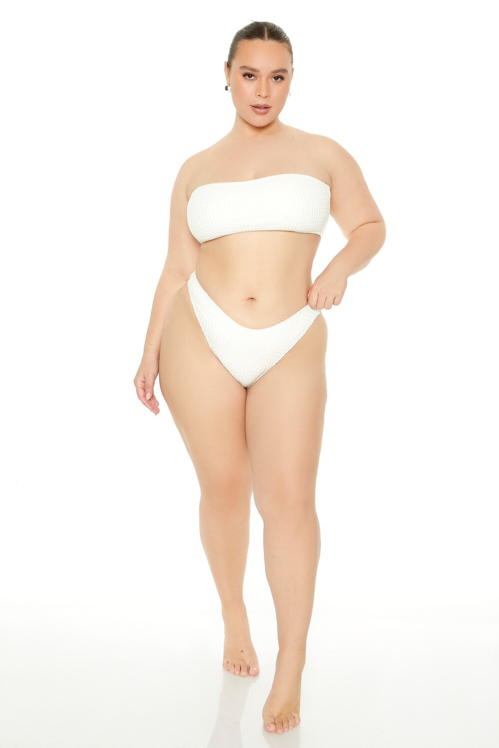 Plus Size Crochet Bikini Bottoms